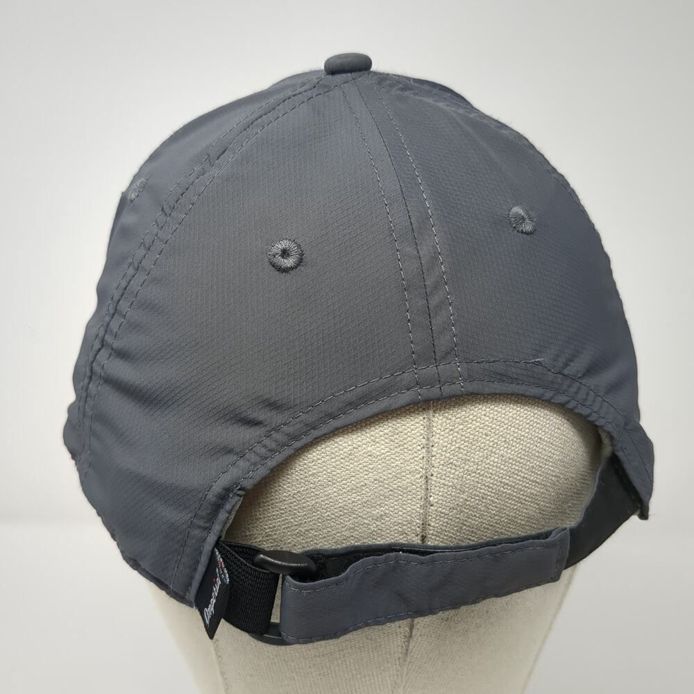 Leaf Patch Strapback Baseball Hat Gray One Size A… - image 6